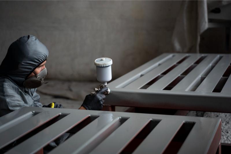 Industrial Steel Painting